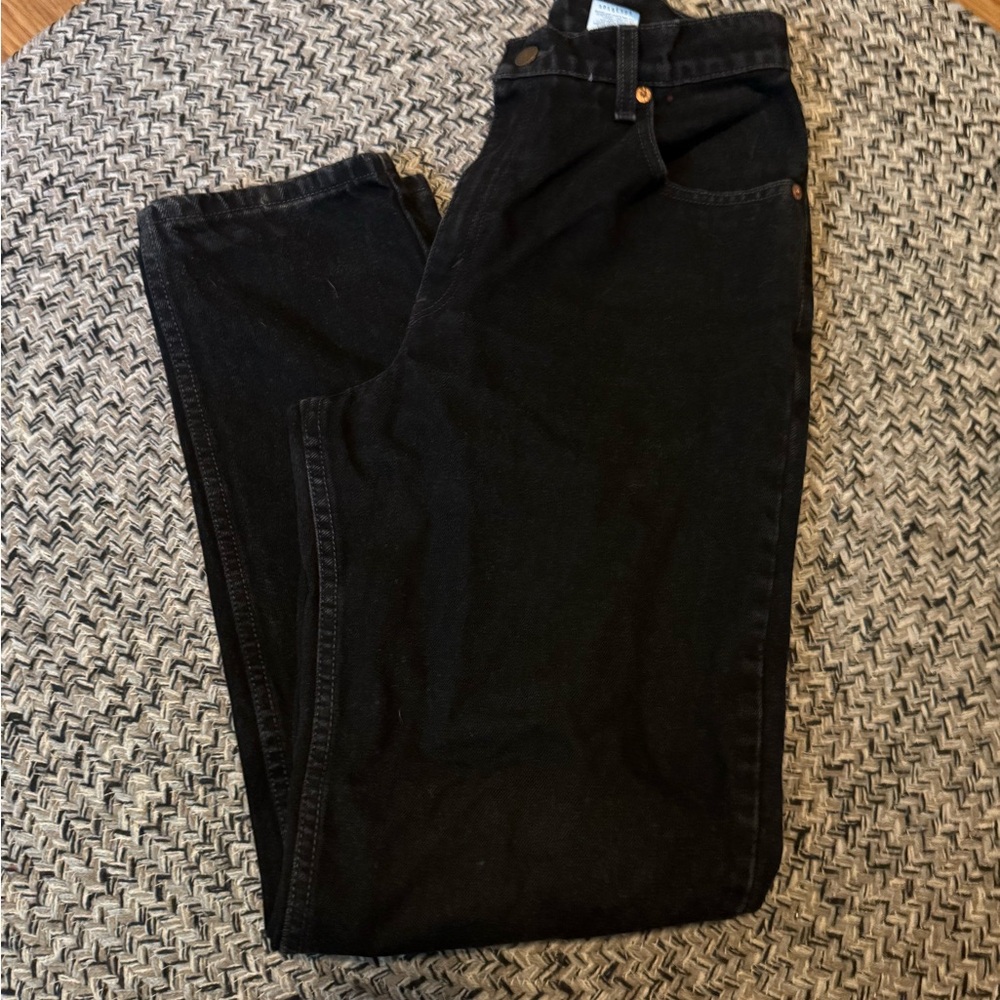 Levi's 550 Women's Black Straight Leg Jeans